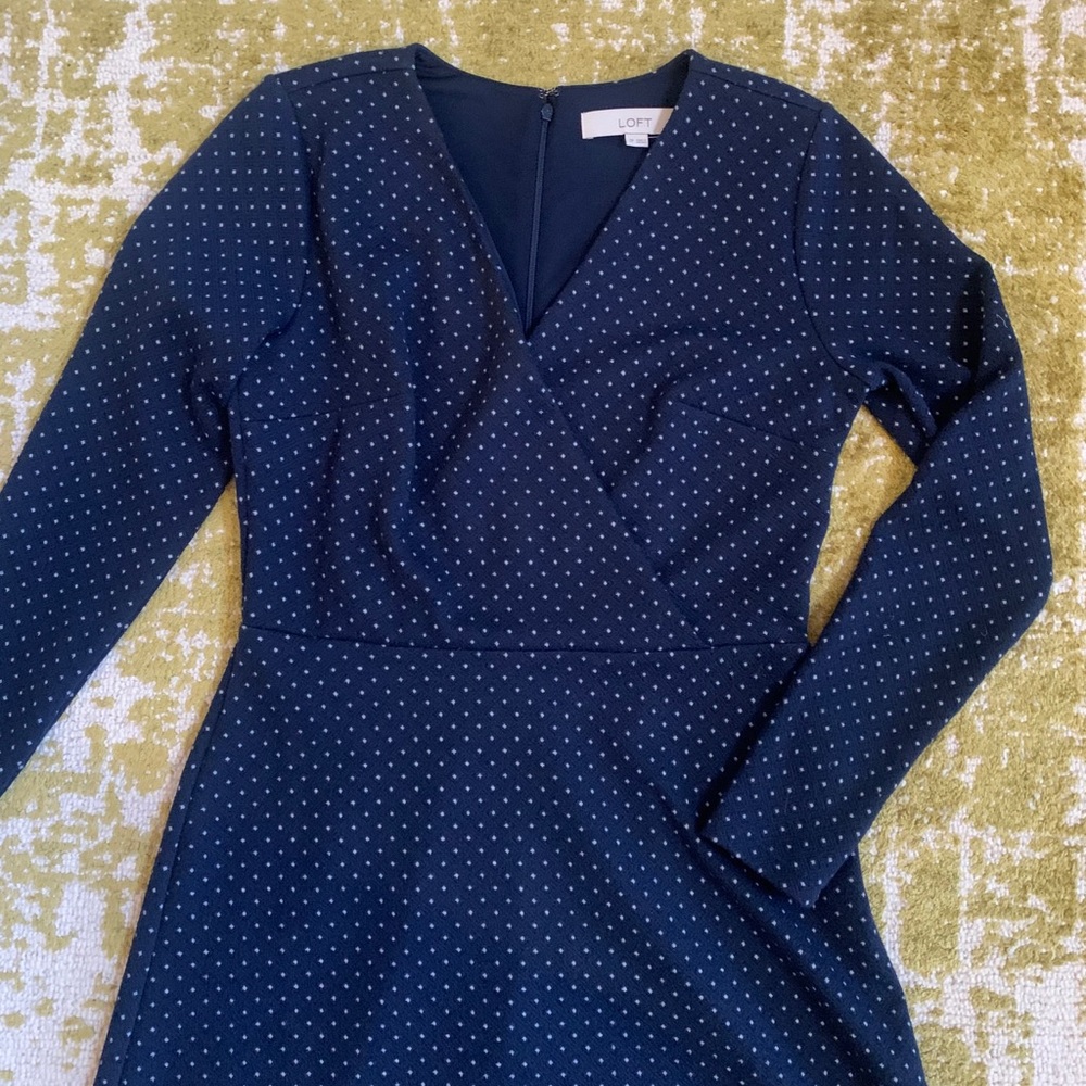 NWOT LOFT Skater Sweater Dress
